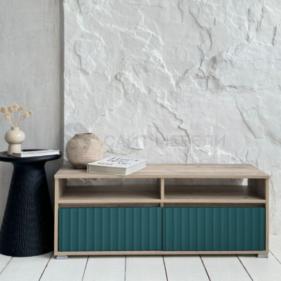 Тумба для телевизора ТВ-3 (Дуб крафт серый/Оушен)