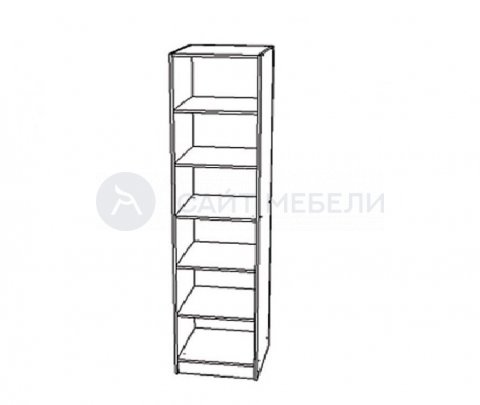 Пенал Эрика (Венге/Дуб Молочный)