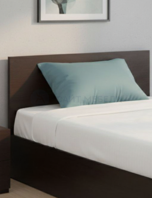 Кровать КР 1200 120х200 (Венге)