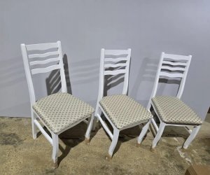 Комплект из 3х-стульев М16 (Белая эмаль)