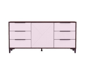 Комод Палау (Табак/Пыльная роза)