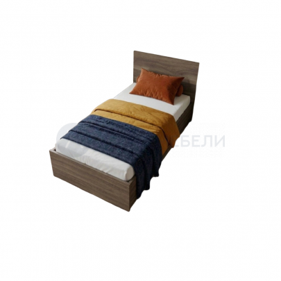 Кровать Комфорт КР 800 80х160 (Дуб сандал)