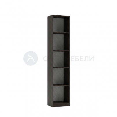 Стеллаж Комфорт 300х46х208 на цоколе (Венге)