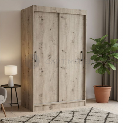 Шкаф-купе Евро (Дуб крафт серый)