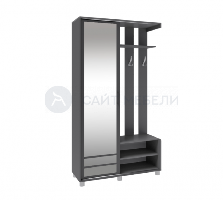 Прихожая Ларго-2 (Графит)