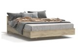 Парящая кровать Норд 1600х2000 (Дуб крафт серый)