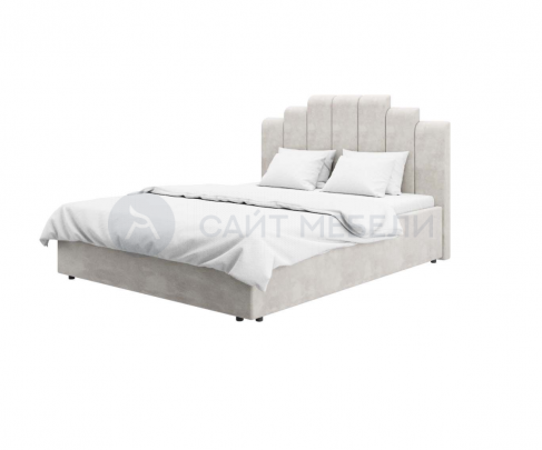 Кровать двуспальная Амелия 1600 с ортопед. осн. (В ассортименте)