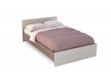 Кровать Бася 1200x2000 КР-556 (Ясень шимо темный/светлый)