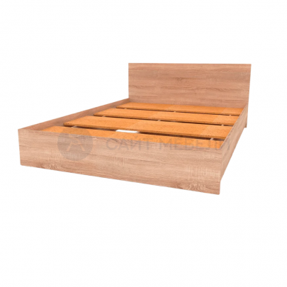 Кровать двуспальная 1400х2000 Римини (Дуб сонома)