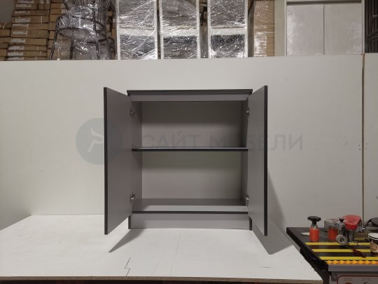 Комод-тумба К800-2Д (Серый/Графит)