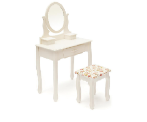 Туалетный столик с табуретом Secret De Maison Coiffeuse (Слоновая кость)