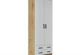 Шкаф Дуэт платяной (Дуб вотан/Белый)