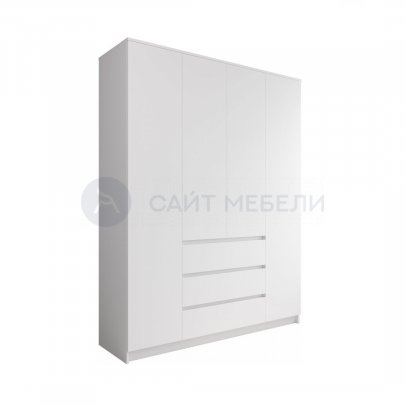 Шкаф Норд 1600 (Белый)