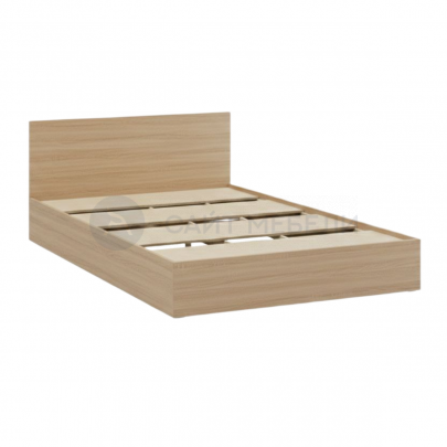 Кровать двуспальная КР 1400 140х200 (Дуб сонома)