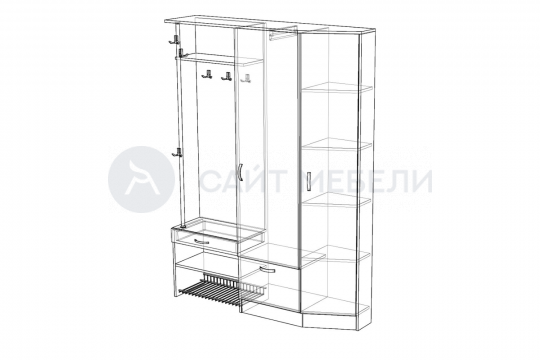 Прихожая Соната (В ассортименте)