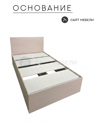 Кровать Комфорт КР 100 100х190 (Кашемир)