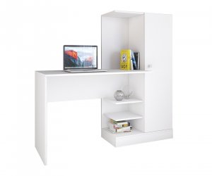 Компьютерный стол Квартет-6 (Белый)