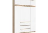 Шкаф Сура 1600 с антресолями (Дуб сонома/Белый)