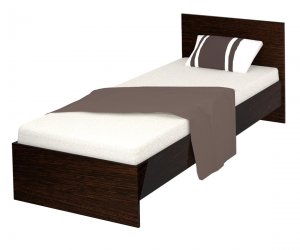 Кровать Румба односпальная 800х2000 (Венге)