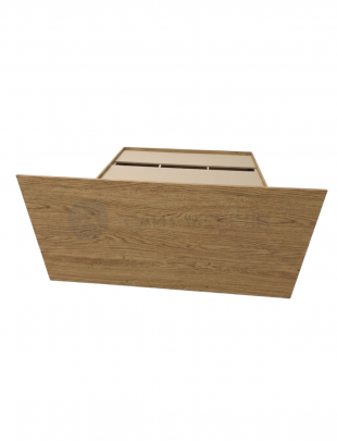 Кровать Комфорт КР 1500 150х180 (Дуб вотан)