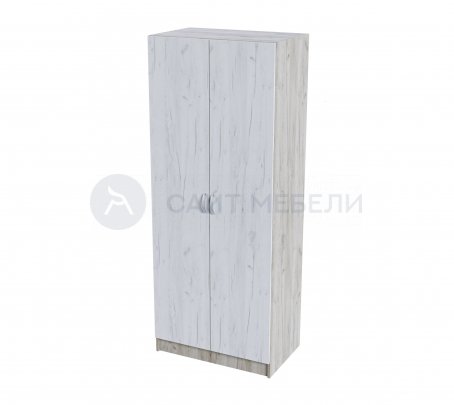 Шкаф Бася ШК-554 платяной (Дуб крафт серый/Дуб крафт белый)