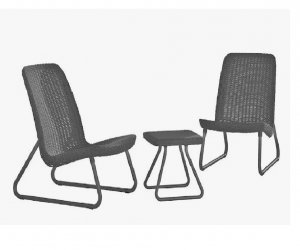 Комплект мебели Keter Rio patio set (Графит)