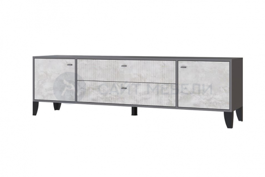 Тумба для ТВ Парус-10 (Графит/Мальта)