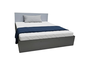 Кровать Комфорт КР 1600 160х200 (Серый/Графит)