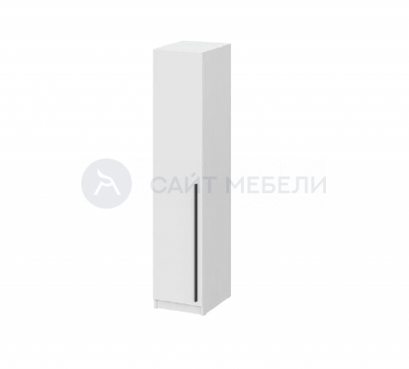 Шкаф-пенал Берген ШК-400 (Белое дерево)