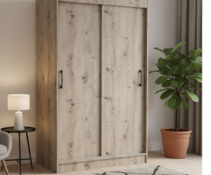 Шкаф-купе Евро (Дуб крафт серый)