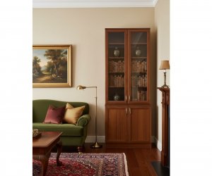 Шкаф книжный 800 МДФ (В ассортименте)