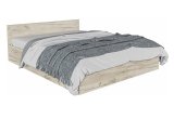 Кровать двуспальная Норд 1600х2000 (Дуб крафт серый)