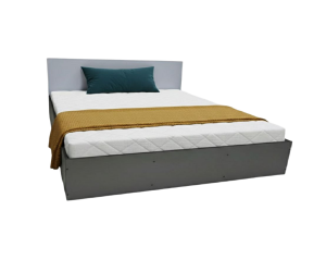 Кровать Комфорт КР 1800 180х200 (Серый/Графит)