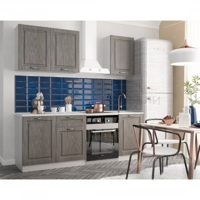 Кухня Капри 1,5м (Липа пепел)