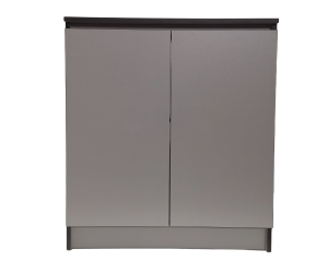 Комод-тумба К800-2Д (Серый/Графит)