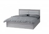 Кровать двуспальная Монако с подъемным механизмом КР-16 1.6 м (Ясень белый/F12)