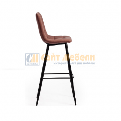 Барный стул CHILLY mod.7095б (Коралловый/Черный)