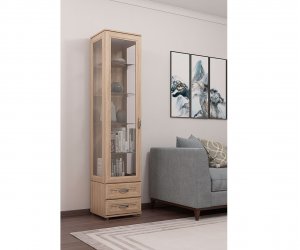 Шкаф-витрина Дубрава №1 (В ассортименте)