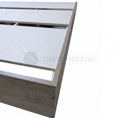 Кровать двуспальная КР 1800 180х200 (Дуб сандал)