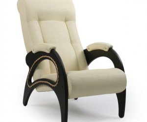 Кресло для отдыха, модель 41, экокожа Дунди 112