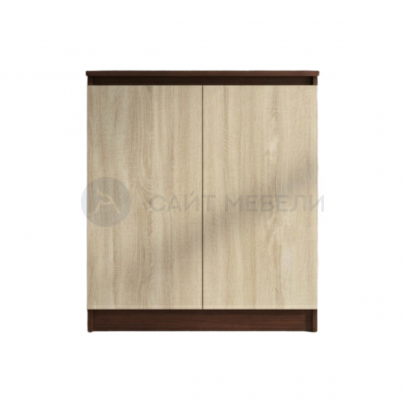 Комод-тумба Комфорт К800-2Д (Венге/Сонома)