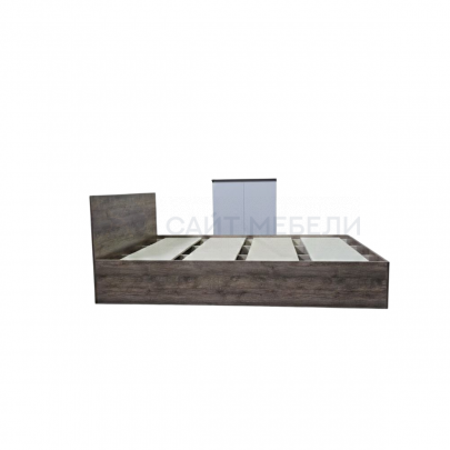 Кровать двуспальная КР 1800 180х200 (Дуб сандал)