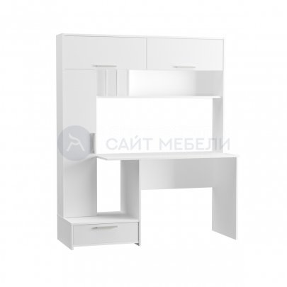 Компьютерный стол Крафт (Белый)