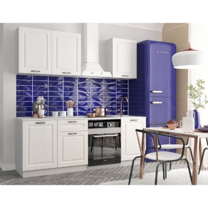 Кухня Капри 1,5м (Липа белый)