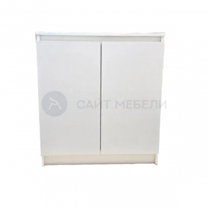 Комод-тумба Комфорт К800-2Д (Белый)